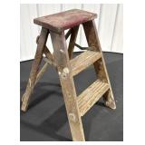 Small wooden ladder
