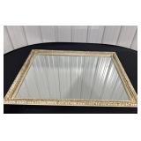 Large vintage decorative mirror 40ï¿½ wide 28ï¿½t