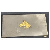 Vintage horse box metal