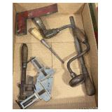 Miscellaneous antique tools