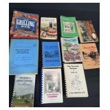 Large amount of vintage cookbooks