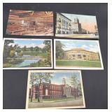 Vintage Ohio postcards Toledo, Bowling Green,