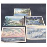 Lake Erie/Vermilion postcards