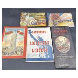 Vintage New York city paperwork/postcards