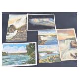 Vintage Niagara Falls postcards