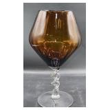 MCM tall art glass 12ï¿½ tall