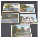 Vintage Lake Erie postcards