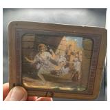 Antique glass negatives one does have a crack as