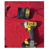 DeWalt cordless drill with charger works