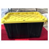 27 gallon plastic tote