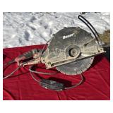 Bauer 14 inch portable concrete saw