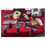 Large amount of painting supplies