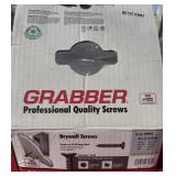 Large box of drywall screws