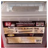 Composite deck screws