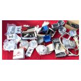 Large amount of electrical supplies