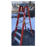 Keller fiberglass 6 foot folding ladder