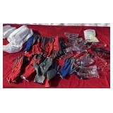 Large amount of new safety, glasses, gloves, arm,