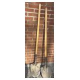 2 shovels