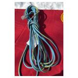 Large blue extension cord