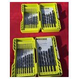 Ryobi drillbit two sets