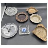 Vintage ashtrays B& O railway