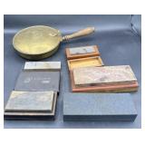 Large amount of vintage knife, sharpeners