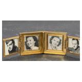 Vintage fold up pocket pictures