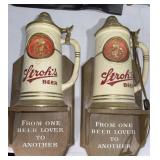 Vintage Stephï¿½s beer signs minor damage as