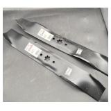 Two new MTD lawnmower blades