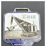 Norwalk, Ohio Erie watch fob