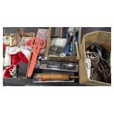 Large amount of kitchen items, utensils,
