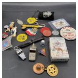 Vintage advertising trinkets/collectibles