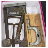 Caliper/miscellaneous antique tools