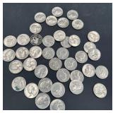 $10.00 in 1960ï¿½s quarters
