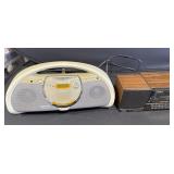 Sony radio/CD player vintage York radio, and