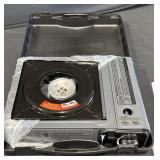 New gas burning portable stove