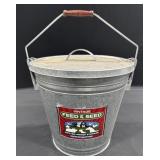 Vintage feed and seed critter proof storage