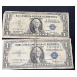 2 1935 silver certificates