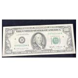1985 $100.00 bill