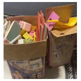 Barbie house/slide both boxes