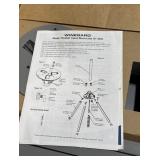 Wine guard tripod mount, and 18 inch dish