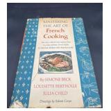 1960s Julia Child French cooking book