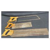 3 vintage saws