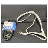 2 heavy duty dryer cord plugs