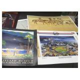 Large amount of decorative prints/pictures