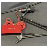Focusrite microphone and stand