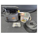 Cooler, ice cream maker glass door knob pots