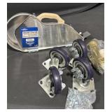 Drywall, taper, and casters