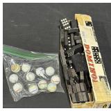 Vintage dominoes/marbles