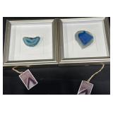 Natural Agate shadow boxes